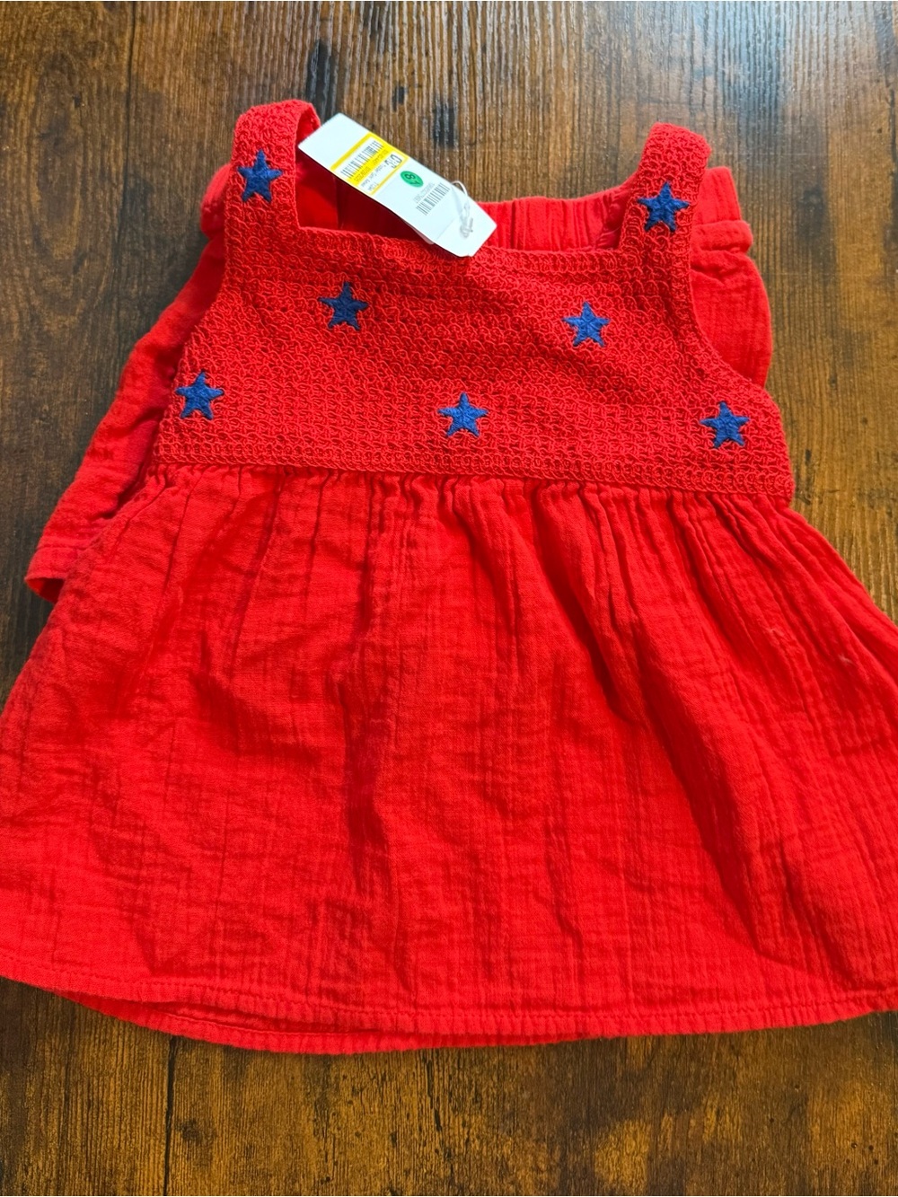 Patriotic Tank Top Dress w/ Matching Shorts
